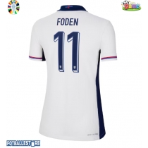 England Phil Foden #11 Hjemmedrakt Dame EM 2024 Kortermet